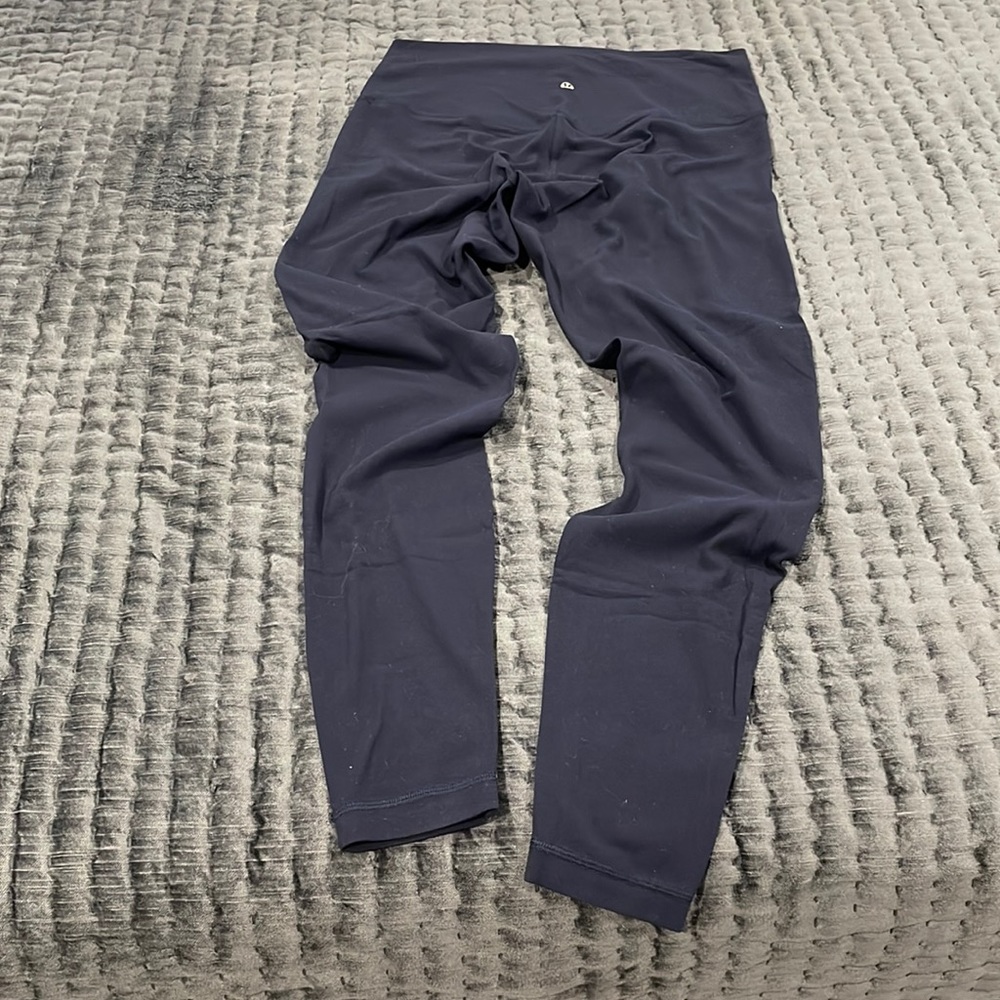 Lululemon align high-rise 28” leggings. Size 10.